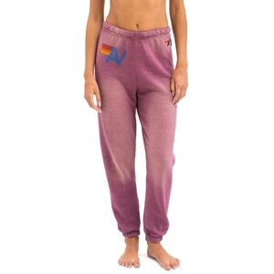 Aviator Nation Purple Track Pants